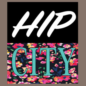 Hip City Floral-Premium Crew Design