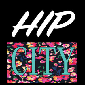 Hip City Floral- Scoop Neck Design
