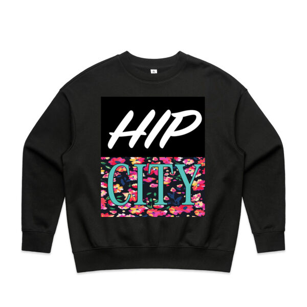 Hip City Floral-Heavy Crew Thumbnail